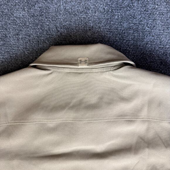 Under Armour Unstoppable Utility Jacket Mens XL Button Down $175 Brown 1390261 - Picture 7 of 12